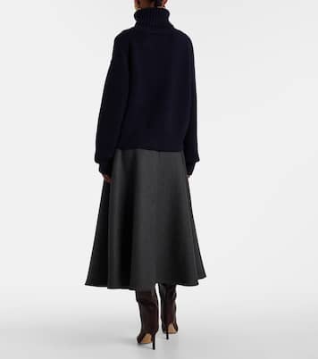 Rollkragenpullover Crop Xtra aus Kaschmir | Extreme Cashmere