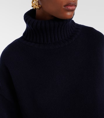 Rollkragenpullover Crop Xtra aus Kaschmir | Extreme Cashmere