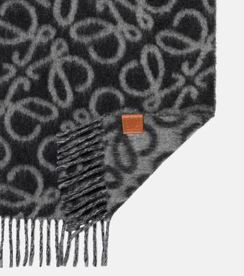 Schal Anagram aus einem Alpakawollgemisch | Loewe