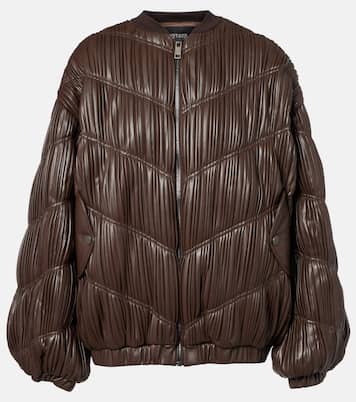 Pleated bomber jacket | Rotate