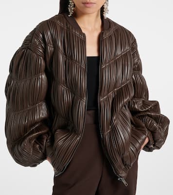 Pleated bomber jacket | Rotate