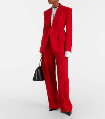 Double-breasted peplum blazer | Sportmax