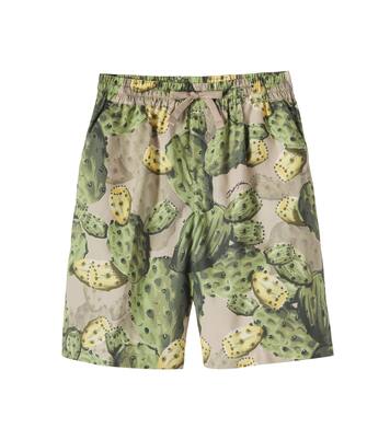 Printed cotton shorts | Dolce&Gabbana Kids