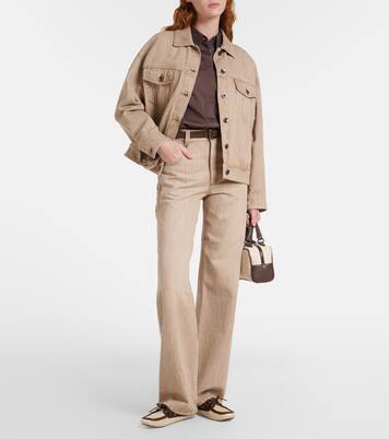 Monili canvas mules | Brunello Cucinelli