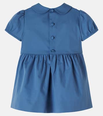 Baby cotton-blend dress | Gucci Kids
