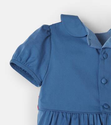 Baby cotton-blend dress | Gucci Kids