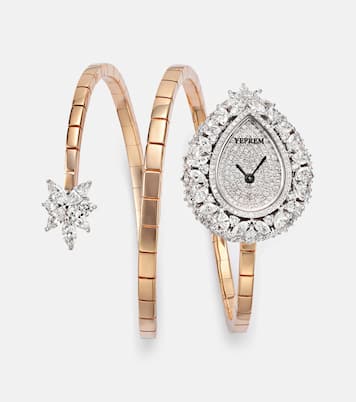 Y-Momento 18kt gold (750/1000) watch with diamonds | Yeprem