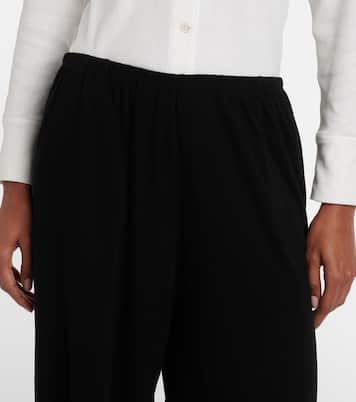 Fiamma cotton, cashmere, and silk sweatpants | The Row
