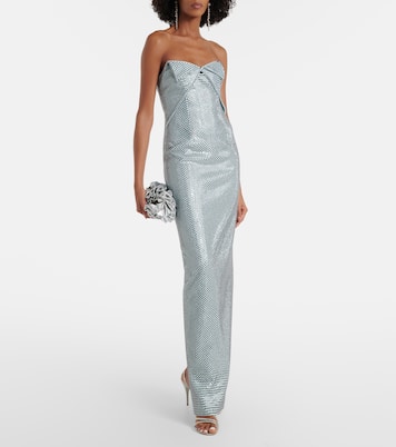 Origami diamanté corset gown | Roland Mouret