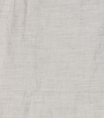 Nandy cotton-blend chambray pants | Bonpoint