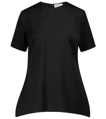 Top in jersey stretch | Victoria Victoria Beckham