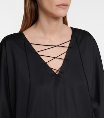 Prosit lyocell and cotton midi dress | Max Mara