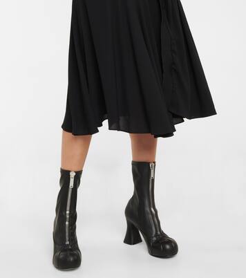 Emmeline绉纱单肩中长连衣裙 | Stella McCartney