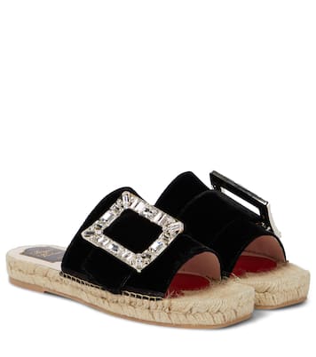 Palas de alpargata Strass Buckle | Roger Vivier