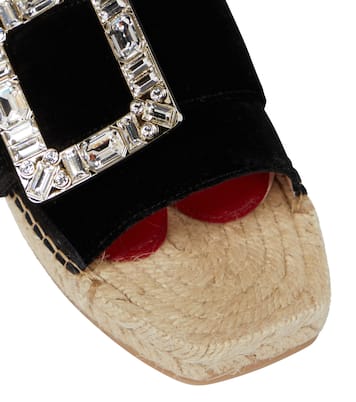 Palas de alpargata Strass Buckle | Roger Vivier