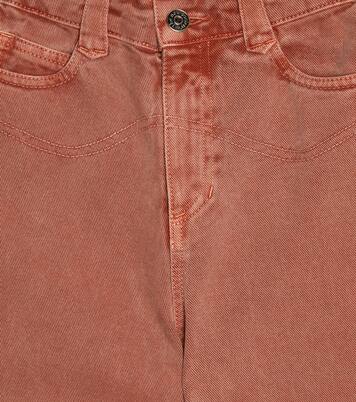 High-rise straight jeans | The New Society