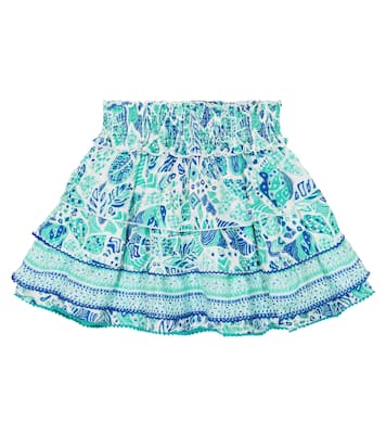Ariel floral mini skirt | Poupette St Barth Kids