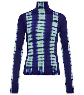 Top de cuello alto tie-dye | Proenza Schouler