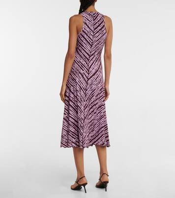 Bedrucktes Midikleid aus Jersey | Proenza Schouler