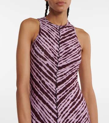 Bedrucktes Midikleid aus Jersey | Proenza Schouler
