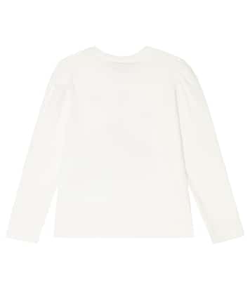 Printed cotton-blend top | Monnalisa