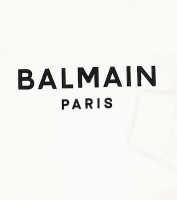 Sudadera en jersey de algodón | Balmain Kids