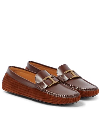 Mokassins Gommino aus Leder und Samt | Tod's