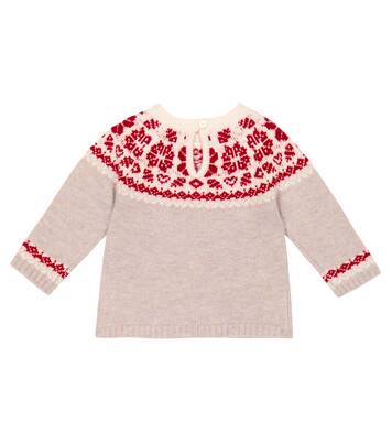 Baby - Pullover in jacquard di lana | Tartine et Chocolat