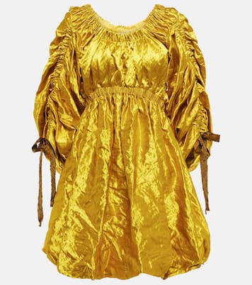 Martine ruched minidress | Ulla Johnson