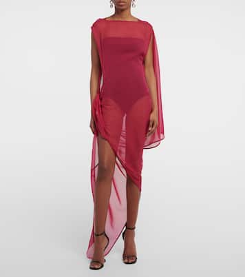 Maxikleid Abito aus Seide | Rick Owens