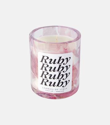 Ruby scented candle | Stories of Italy