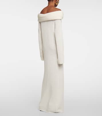 Vestido largo Cyra en mezcla de algodón | Khaite