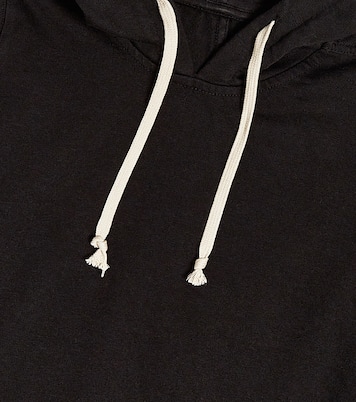 Felpa in jersey di cotone con cappuccio | Rick Owens Kids