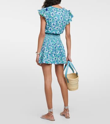 Rachel floral minidress | Poupette St Barth