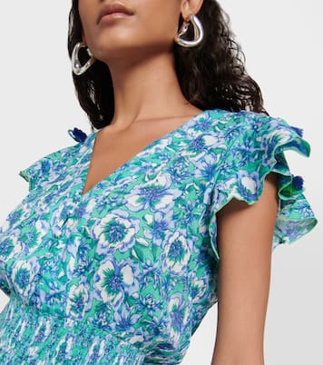 Rachel floral minidress | Poupette St Barth