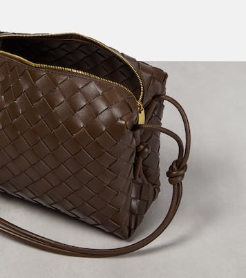 Loop Intrecciato leather camera bag | Bottega Veneta
