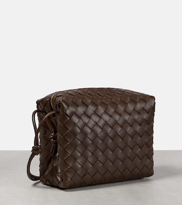 Loop Intrecciato leather camera bag | Bottega Veneta