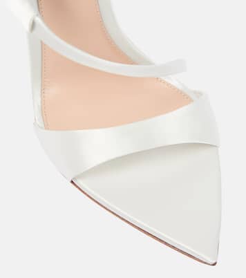 Bridal Dositea satin sandals | Gianvito Rossi