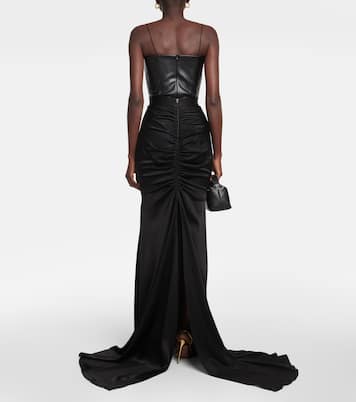 Sutton satin maxi skirt | Alex Perry