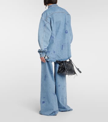 Bedrucktes Jeanshemd | Vetements