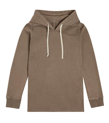 Cotton jersey hoodie | Rick Owens Kids