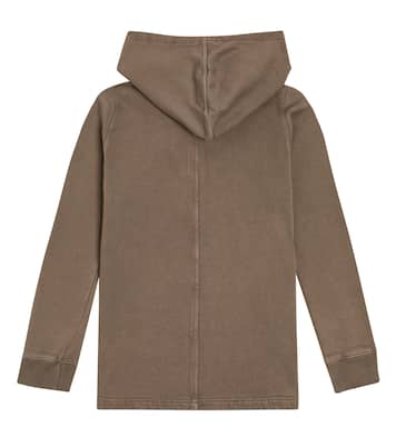 Cotton jersey hoodie | Rick Owens Kids