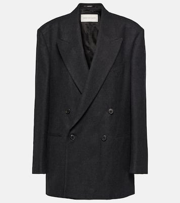 Double-breasted wool blazer | Dries Van Noten