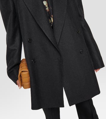Double-breasted wool blazer | Dries Van Noten