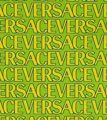 Versace Allover 코튼 블렌드 티셔츠 | Versace Kids