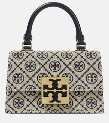 T Monogram Mini jacquard tote bag  | Tory Burch