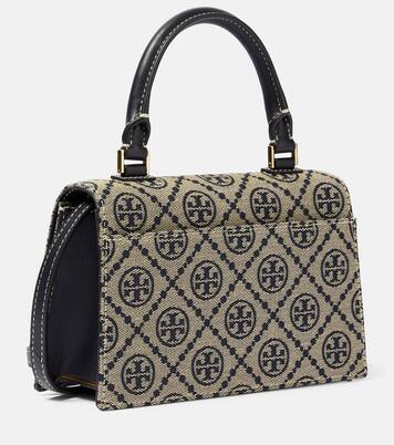 T Monogram Mini jacquard tote bag  | Tory Burch