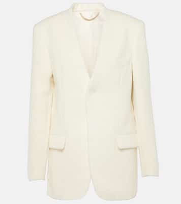 Blazer en alpaga mélangé | Victoria Beckham