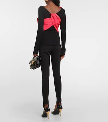 Top in jersey di misto cotone | Balmain