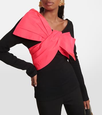 Top in jersey di misto cotone | Balmain